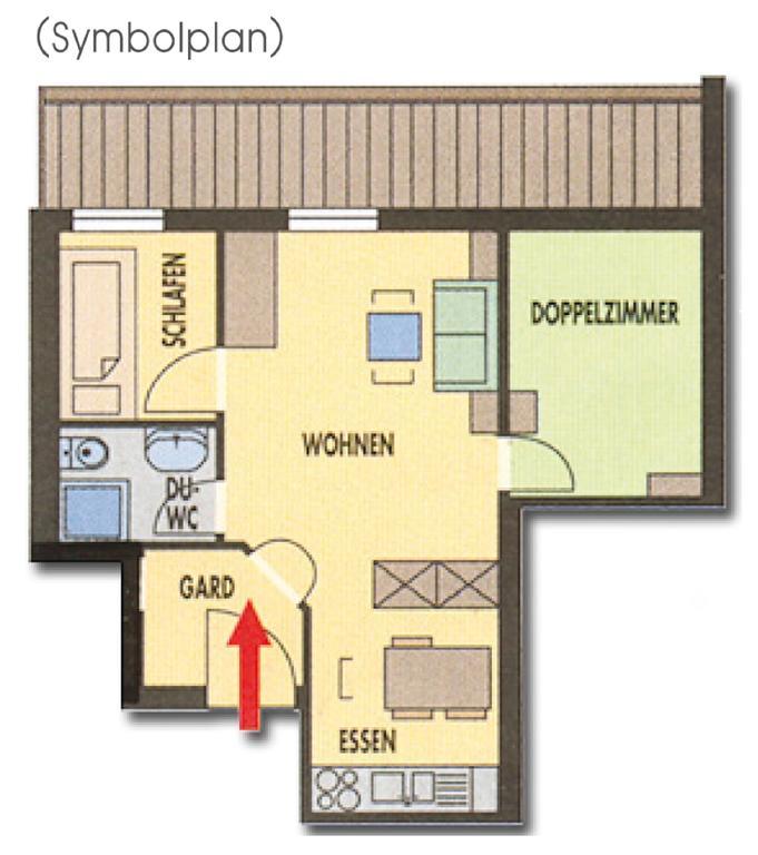 Top Tirol Appartement Huben  Bilik gambar