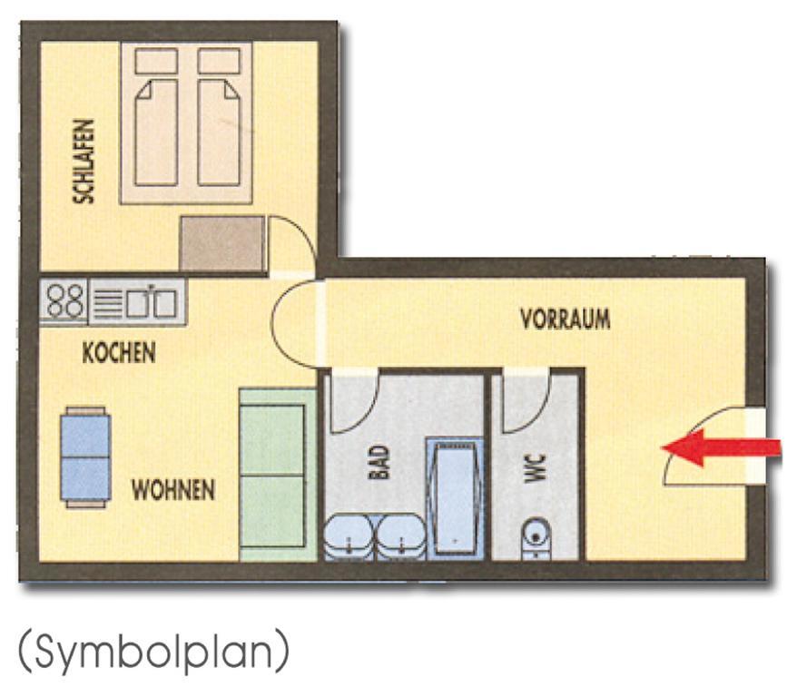 Top Tirol Appartement Huben  Bilik gambar